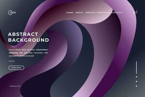 Abstract Background Dynamic Wave Colorful is used for website UI UX creativity and vibrancy to the website, making it visually appealing and engaging for users vector