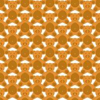 Pattern homemade cookie different taste in pastry biscuit vector