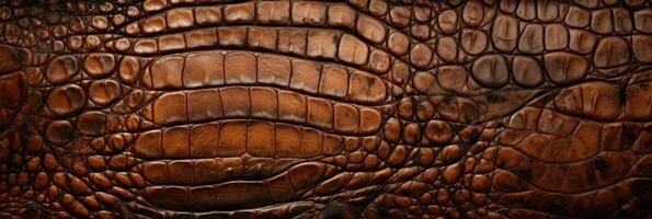 A crocodile skin texture background photo