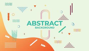 Vector shape Abstract background free