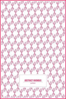 único resumen rombo modelo con múltiple ramas vector