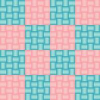 colorful webbing pattern arranged by symmetrical square vector