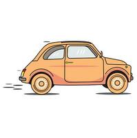 cute small car vector