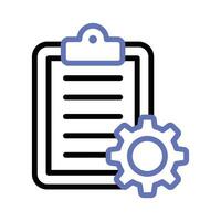 Modern design of content management icon, project development vector design