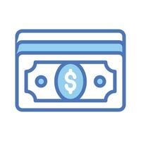 An icon of paper currency in modern style, well designed vector of banknotes