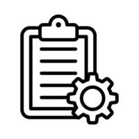 Modern design of content management icon, project development vector design