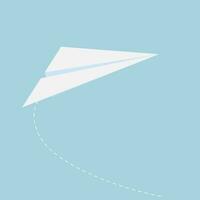 Paper airplanes designs vector leadership
