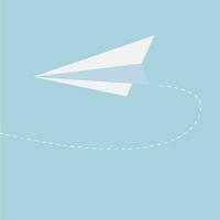 Paper airplanes designs vector leadership