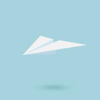 Paper airplanes designs vector leadership