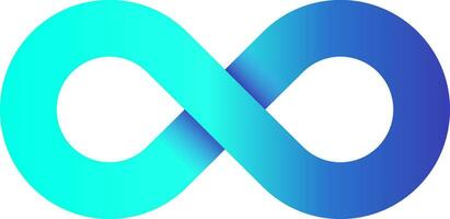 infinity loop symbol illustration vector