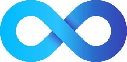 infinity loop symbol illustration vector