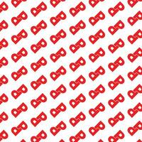 Indonesia Independence Day Pattern Seamless Background Red and White vector