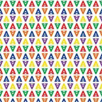 Geometric Abstract Pattern Seamless Background Design vector