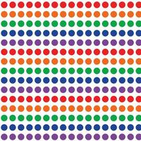 Polkadot Colorfull Pattern Seamless Background Design vector