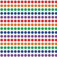 Polkadot Colorfull Pattern Seamless Background Design vector