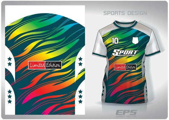 New modern sports jersey design background vector 13864055 Vector Art at  Vecteezy