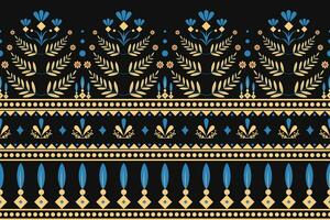 Beautiful geometric ethnic pattern Can be used in fabric design for background, wallpaper, carpet, textile, clothing, wrapping, decorative paper, embroidery illustration vector. vector