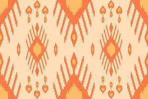 Uzbek ikat pattern and fabric in Uzbekistan. Abstract background for wallpaper, cloth, textures, textile vector