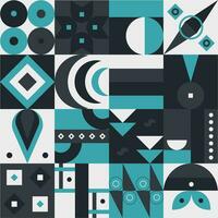 Abstract geometric pattern design in modern style. Vector illustration.