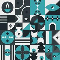 Abstract geometric pattern design in modern style. Vector illustration.