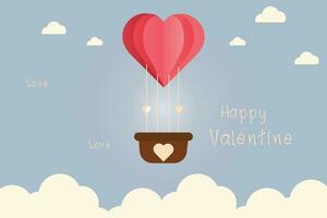 Valentine's Day Love Day Percussion Vector Illustration Heart Shaped