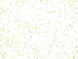 Birthday Golden Rectangles Confetti Background. Vector illustration