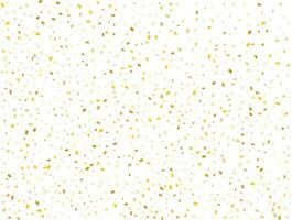 Birthday Golden Rectangles Confetti Background. Vector illustration