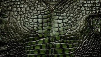un cocodrilo piel textura antecedentes foto