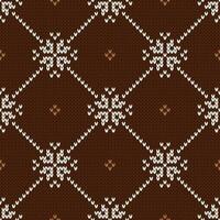 Winter holiday background. Seamless pattern with snowflakes. vector