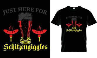 Oktoberfest german gifts t shirt design template vector