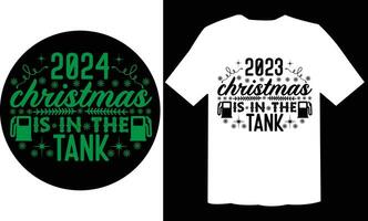 2023 Christmas Is In The Tank Ornament Vector File