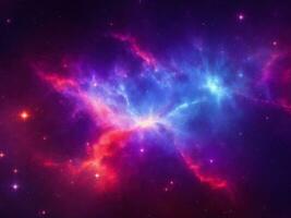 Abstract background that mimics the texture of a nebula in space. AI genareted photo