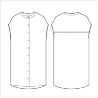 Ladies Tops, T-shirt, Shirt Vector Template