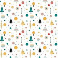 seamless Pattern Christmas tree for Christmas and New Year, suitable for gift wrapping. photo