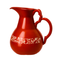 Jug Vase Ceramic Tableware Jar,  Generative Ai png