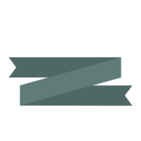 vert sauge ruban bannière conception, ruban décoration arrière-plan, plat ruban pour promotion png