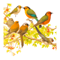 Needlepoint The Birds of Australia Cross-stitch Pattern, Paper bunting png