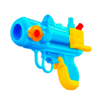 plastic water gun for kids games  Generative Ai png