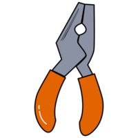 Carpenter pliers icon. Cartoon of carpenter pliers icon. png