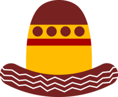 Mexican hat illustration png