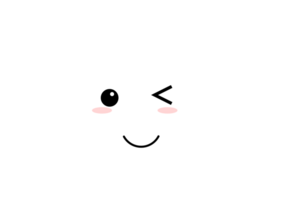 kawaii nube illustrazione png