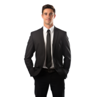 Business man. Illustration AI Generative png