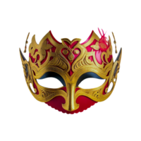 Mask - Venice Carnival Domino Mask Generative Ai png