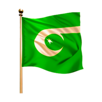 bandera de Pakistán nacional bandera, generativo ai png