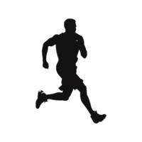 corriendo hombre png generativo ai