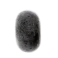 Fingerprint png generative ai