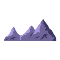 montaña vector ilustración de hermosa paisaje de montaña png