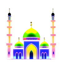 Illustration of Futuristic Mosque png