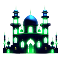 illustratie van futuristische moskee png