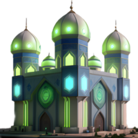 Illustration of Futuristic Mosque png